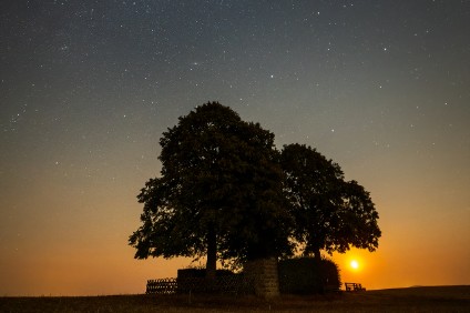 (August) Mondaufgang